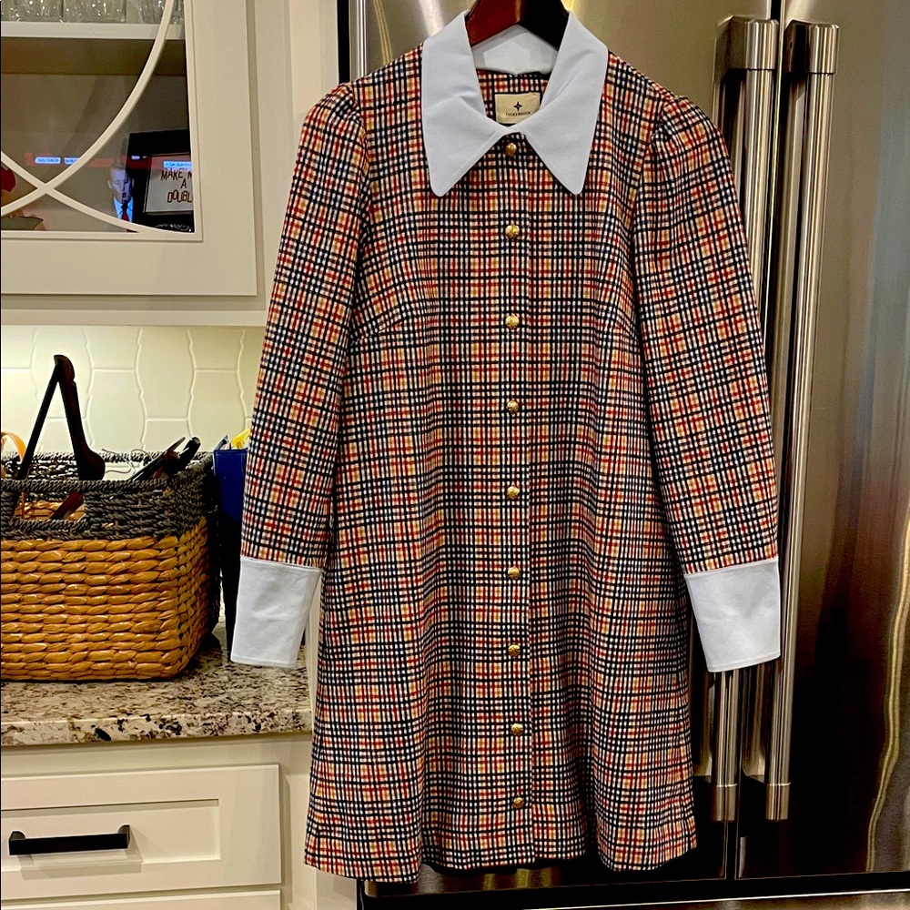 Tuckernuck Cambridge Check Twiggy Dress